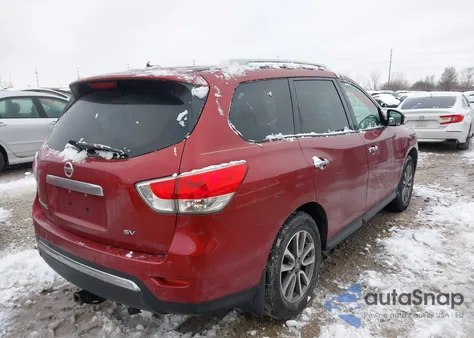 2013 Nissan Pathfinder Sv from USA, damaged, VIN 5N1AR2MN4DC625240